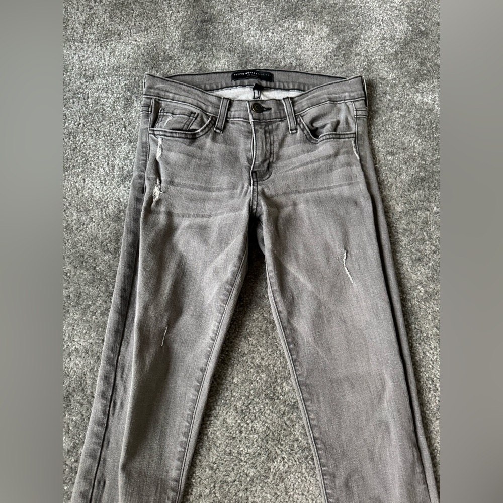 Flying Monkey Women's Gray Skinny Jeans